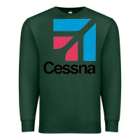 Sports Green cessnas Premium Sweatshirt - linhVisuals