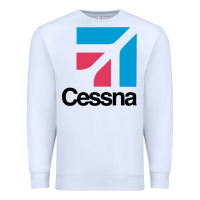 White cessnas Premium Sweatshirt - linhVisuals