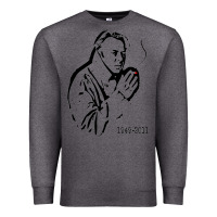 Charcoal Heather christopher hitchens essential Premium Sweatshirt - linhVisuals