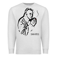 Oatmeal Heather christopher hitchens essential Premium Sweatshirt - linhVisuals