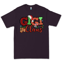 Plum Gigi claus christmas mother's day Premium Tee - HowdyJamesFarm