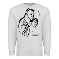Dove Grey christopher hitchens essential Premium Sweatshirt - linhVisuals