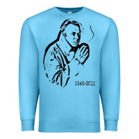Ocean Blue christopher hitchens essential Premium Sweatshirt - linhVisuals