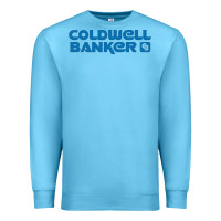 Ocean Blue coldwell banker Premium Sweatshirt - linhVisuals