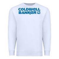 White coldwell banker Premium Sweatshirt - linhVisuals
