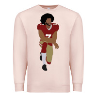 Pale Pink colin kaepernick kneeling classic Premium Sweatshirt - linhVisuals