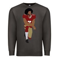 Smoke colin kaepernick kneeling classic Premium Sweatshirt - linhVisuals