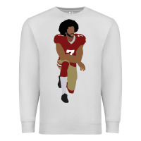 Dove Grey colin kaepernick kneeling classic Premium Sweatshirt - linhVisuals