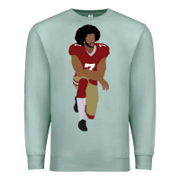 Colin Kaepernick Kneeling Classic Premium Sweatshirt | Teevron