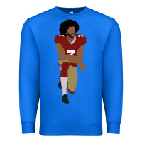 True Royal colin kaepernick kneeling classic Premium Sweatshirt - linhVisuals