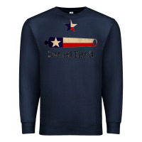 Navy come and take it   texas flag essential Premium Sweatshirt - linhVisuals