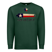 Sports Green come and take it   texas flag essential Premium Sweatshirt - linhVisuals