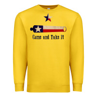 Lemon come and take it   texas flag essential Premium Sweatshirt - linhVisuals