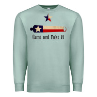Seafoam come and take it   texas flag essential Premium Sweatshirt - linhVisuals