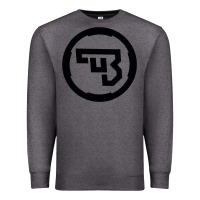 Charcoal Heather cz Premium Sweatshirt - linhVisuals
