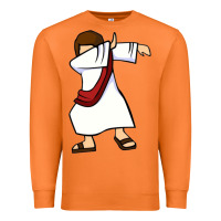 Carrot dabbing jesus christian dab dance Premium Sweatshirt - linhVisuals