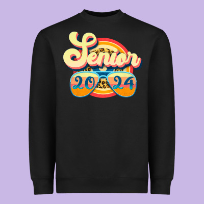 Senior 2024 Heavyweight Sweatshirt Designed By Jahusdesignshop