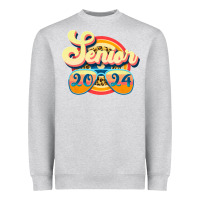 Heather Grey senior 2024 Heavyweight Sweatshirt - JahusDesignShop
