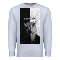Heather Grey emine Premium Sweatshirt - linhVisuals