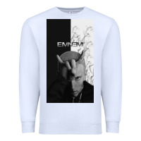 White emine Premium Sweatshirt - linhVisuals