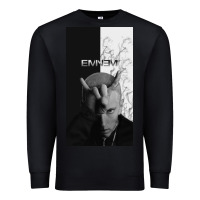 Black emine Premium Sweatshirt - linhVisuals