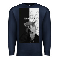 Navy emine Premium Sweatshirt - linhVisuals
