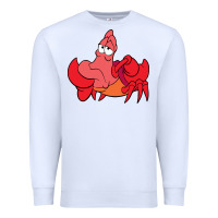 White sebastian Premium Sweatshirt - linhVisuals