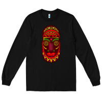 Black african masks 3 Long Sleeve Tee - BundleAndBundleShop