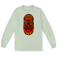 Matcha african masks 3 Long Sleeve Tee - BundleAndBundleShop