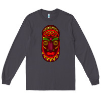 Smoke african masks 3 Long Sleeve Tee - BundleAndBundleShop