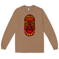 Toasted Coconut african masks 3 Long Sleeve Tee - BundleAndBundleShop