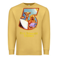 Antique Gold five 5 summer stories t shirt Premium Sweatshirt - linhVisuals