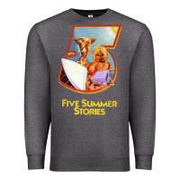 Charcoal Heather five 5 summer stories t shirt Premium Sweatshirt - linhVisuals