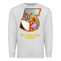 Dove Grey five 5 summer stories t shirt Premium Sweatshirt - linhVisuals