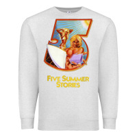 Oatmeal Heather five 5 summer stories t shirt Premium Sweatshirt - linhVisuals