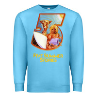 Ocean Blue five 5 summer stories t shirt Premium Sweatshirt - linhVisuals