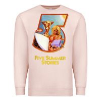 Pale Pink five 5 summer stories t shirt Premium Sweatshirt - linhVisuals