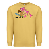 Antique Gold the pink panther Premium Sweatshirt - linhVisuals