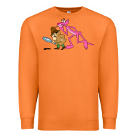 Carrot the pink panther Premium Sweatshirt - linhVisuals
