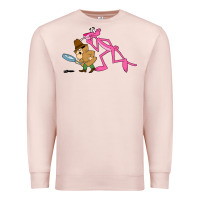 Pale Pink the pink panther Premium Sweatshirt - linhVisuals