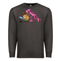Smoke the pink panther Premium Sweatshirt - linhVisuals