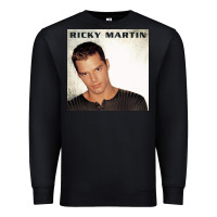 Black ricky martin   ricky martin Premium Sweatshirt - linhVisuals