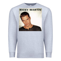 Heather Grey ricky martin   ricky martin Premium Sweatshirt - linhVisuals