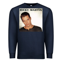 Navy ricky martin   ricky martin Premium Sweatshirt - linhVisuals