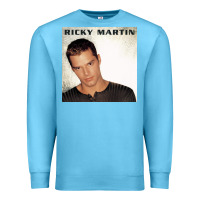 Ocean Blue ricky martin   ricky martin Premium Sweatshirt - linhVisuals