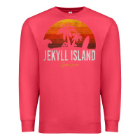 Cardinal jekyll island beach georgia ga palms vacation surf sundown tank top Premium Sweatshirt - linhVisuals