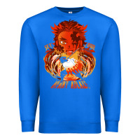 True Royal set your heart ablaze Premium Sweatshirt - linhVisuals