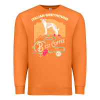 Carrot mom t  shirt italian greyhound best coffee   dog owner coffee lover gi Premium Sweatshirt - linhVisuals