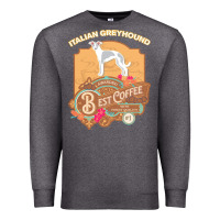 Charcoal Heather mom t  shirt italian greyhound best coffee   dog owner coffee lover gi Premium Sweatshirt - linhVisuals