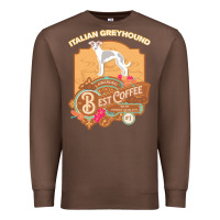 Chestnut mom t  shirt italian greyhound best coffee   dog owner coffee lover gi Premium Sweatshirt - linhVisuals